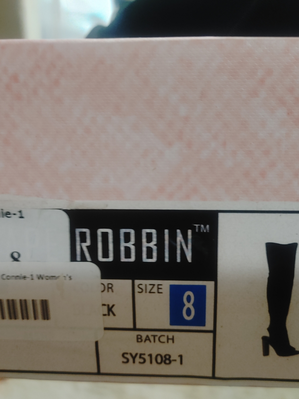 Cape Robbin Pink Holographic Logo Box Top